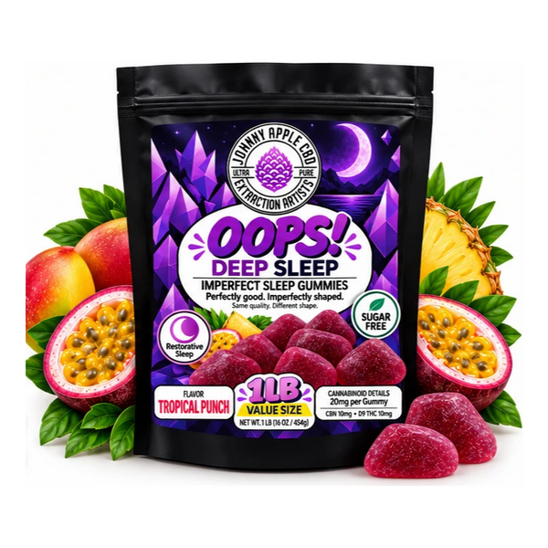 Oops! Deep Sleep – Imperfect Sleep Gummies (Tropical Punch, 1 lb)